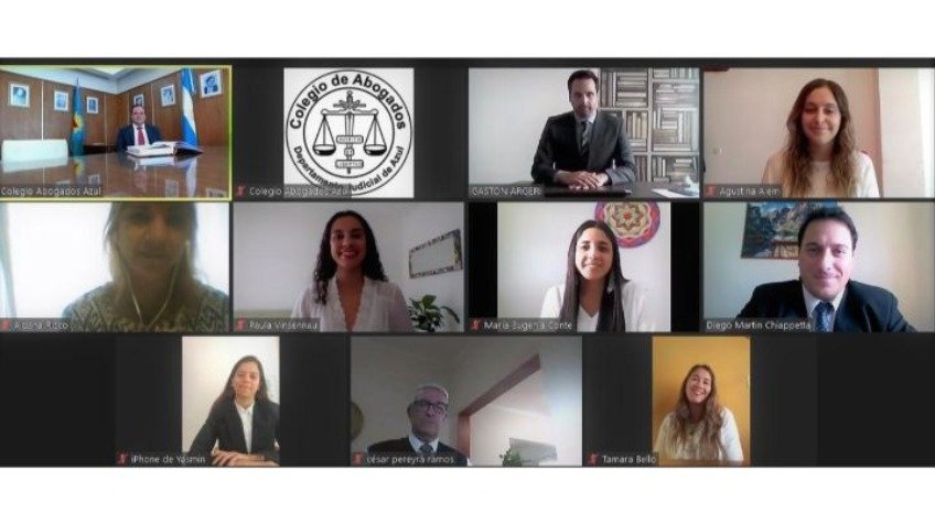 Segunda jura virtual del Colegio de Abogados Departamental